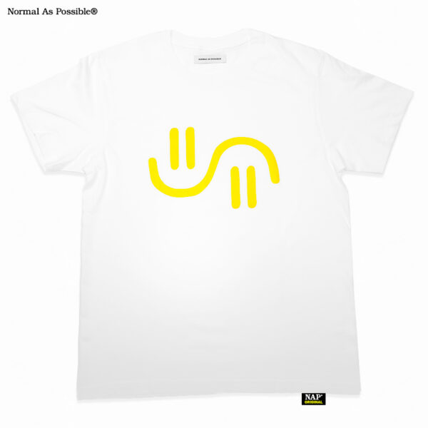T-shirt smile Yellow Brand streetwear italiano