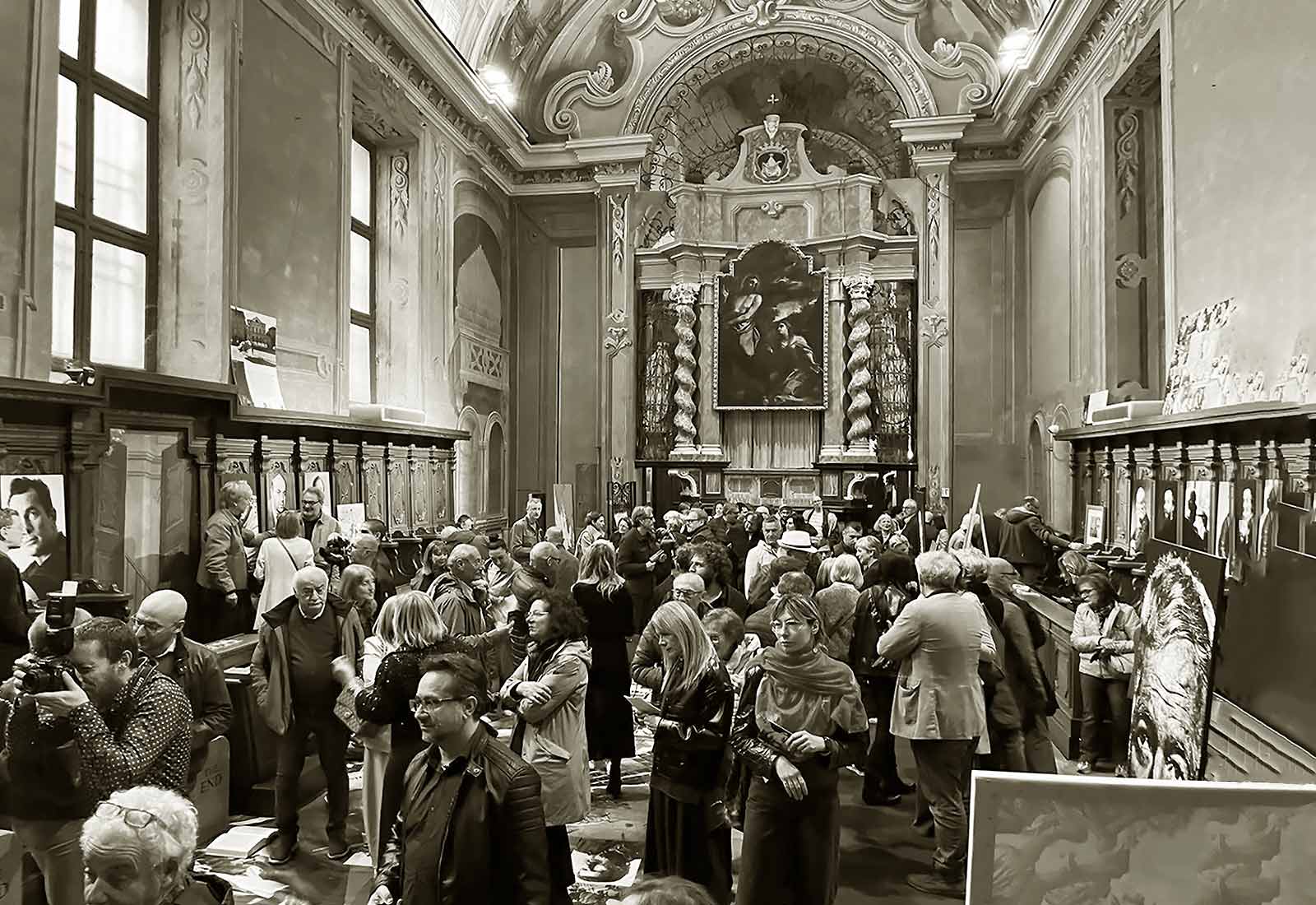 mostra Grace under pressure coro della chiesa Maddalena alba